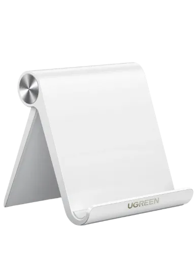 UGREEN 30485 Multi-Angle Adjustable Portable Stand for iPad White