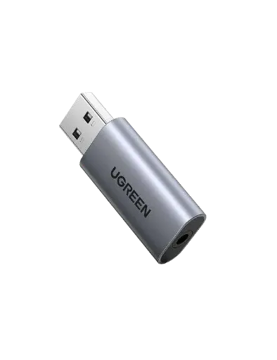 UGREEN 80864 USB 2.0 to 3.5mm Audio Adapter