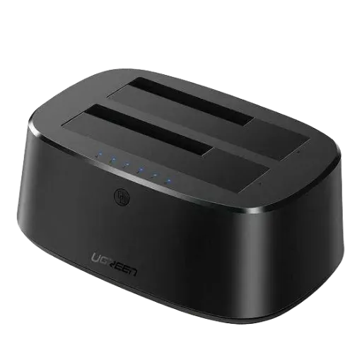 UGREEN 50857 USB 3.0 to SATA Dual-Bay Hard Drive Docking Station EU
