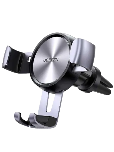 UGREEN 50564 Gravity Drive Air Vent Mount Phone Holder Space gray
