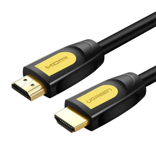 UGREEN 60357 HDMI Male to Male Round Cable 20m Yellow/Black