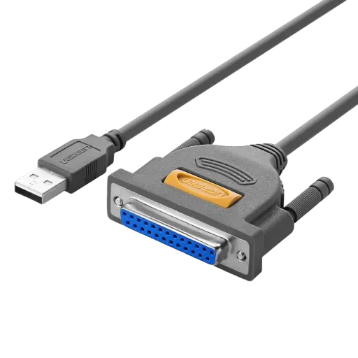 UGREEN 20224 USB to DB25 Parallel Printer Cable 2m