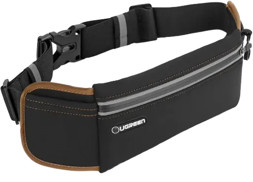 UGREEN 20818 Outdoor Running Waist Belt Pack Black