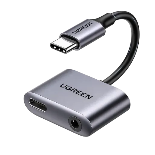 UGREEN 60164 USB-C to 3.5mm Audio Adapter with PD