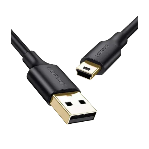 UGREEN 30472 USB 2.0 A Male to Mini 5 Pin Male Cable 2m Black