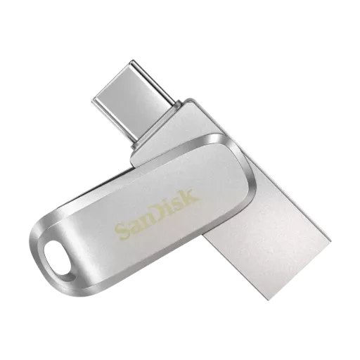 SanDisk Ultra Dual Drive Luxe USB Type-C 64GB USB 3.1 Dual Flash Drive