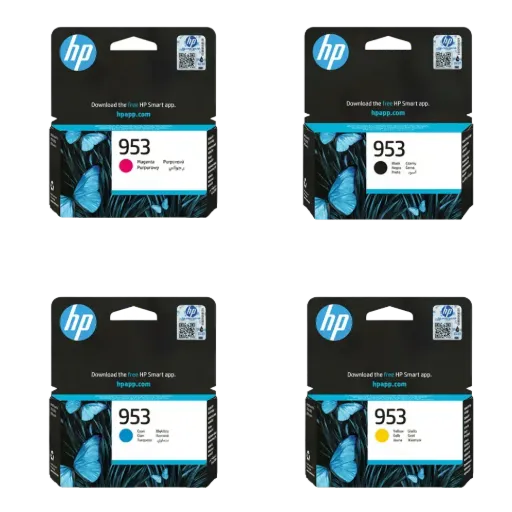 HP 953 Original Ink Cartridge 4-Pack (CMYK)