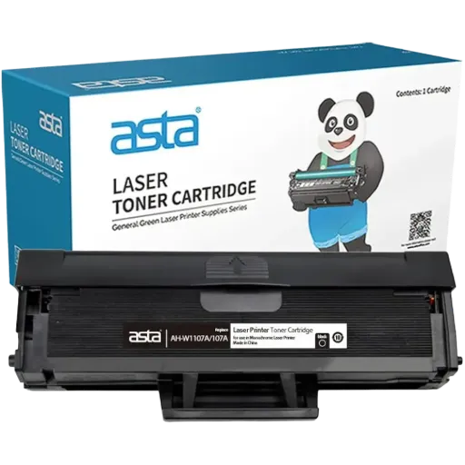 ASTA 107A Toner Cartridge W1107A Black
