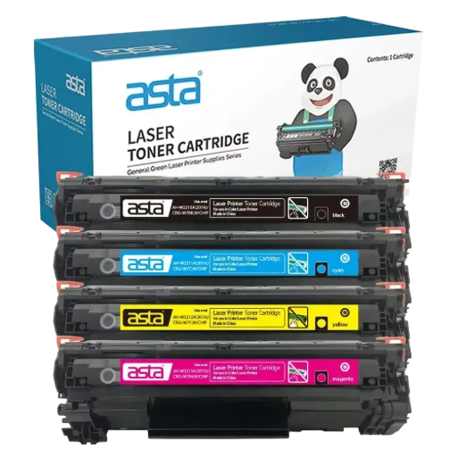 ASTA 206A Color Toner Cartridge CMYK