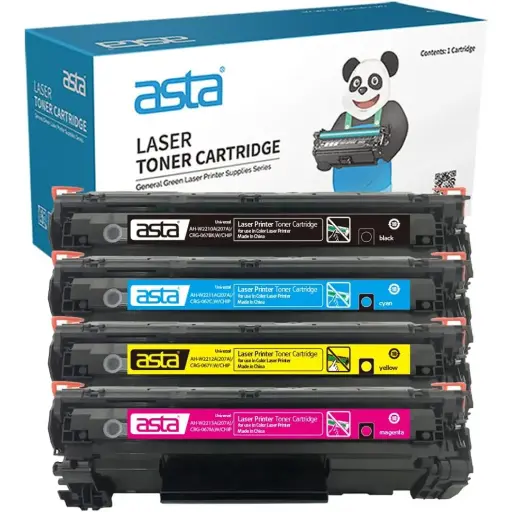 ASTA 207A Laser Toner Cartridge Set W2210A-W2213A