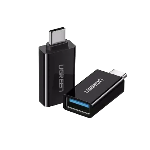UGREEN 20808 USB-C to USB 3.0 A Female Adapter (Black)