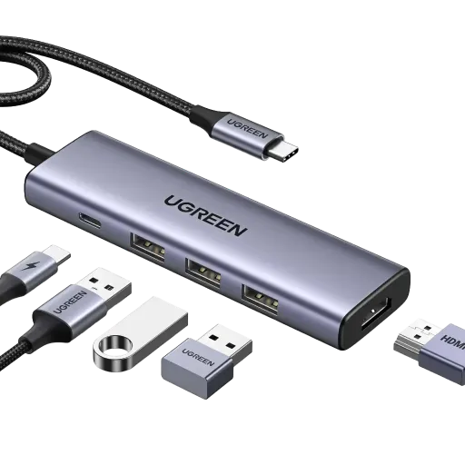 UGREEN 15597 5-in-1 4K HDMI USB C Hub