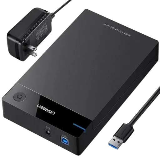 UGREEN 50422 USB 3.0 to 3.5" SATA Hard Drive Enclosure