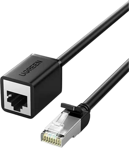 UGREEN 11282 Cat 6 F/UTP Ethernet RJ45 Extension Male/Female Patch Cords 3m