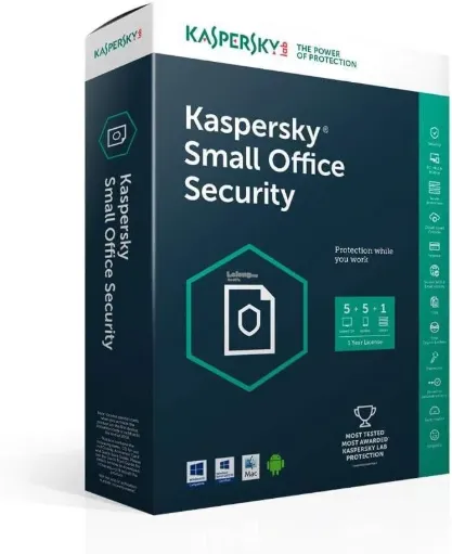Kaspersky Small Office Security license for 5 users + 1 server