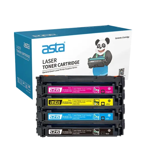 ASTA 216A Compatible Toner Cartridge Set (CMYK) - W2410A / W2411A / W2412A / W2413A