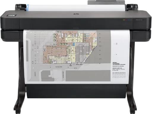 HP DesignJet T630 Large Format Wireless Plotter Printer - 36"