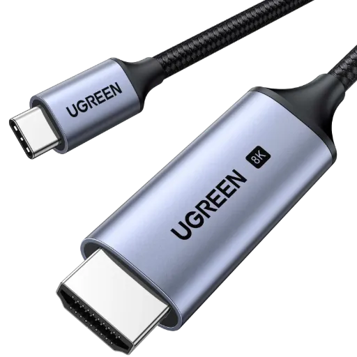 UGREEN 90451 USB-C to HDMI 8K Ultra HD Adapter Cable - 1.5m Black