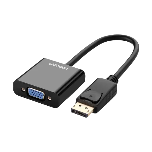UGREEN 20415 DisplayPort (Male) to VGA (Female) Converter - Black