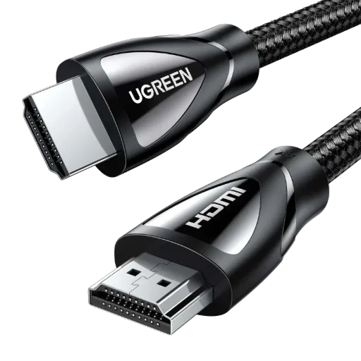 UGREEN 80401 HDMI 2.1 8K Ultra HD Braided Cable - 1m